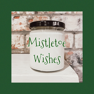 Mistletoe Wishes candle