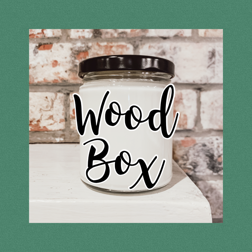 Wood Box candle