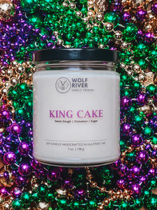 King Cake candle
