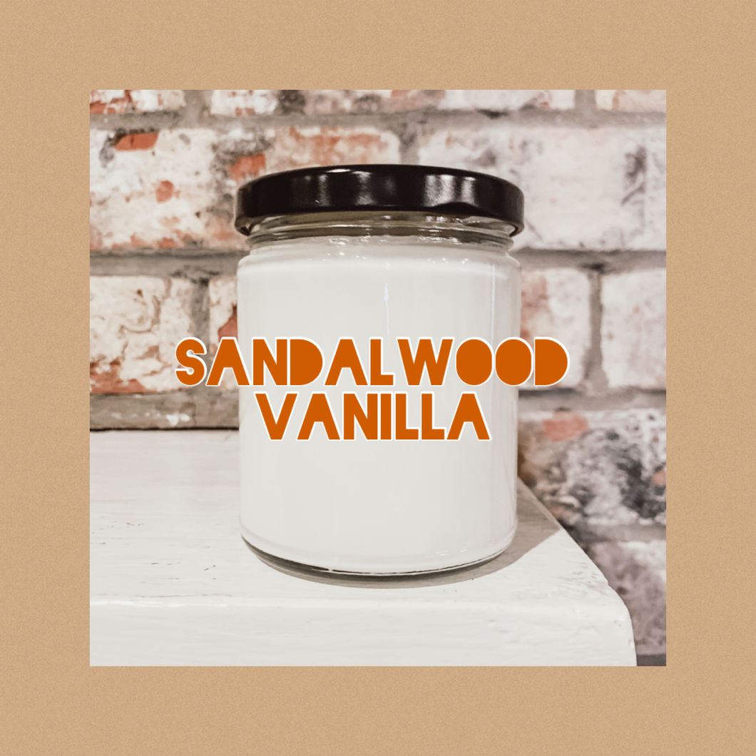 Sandalwood Vanilla candle