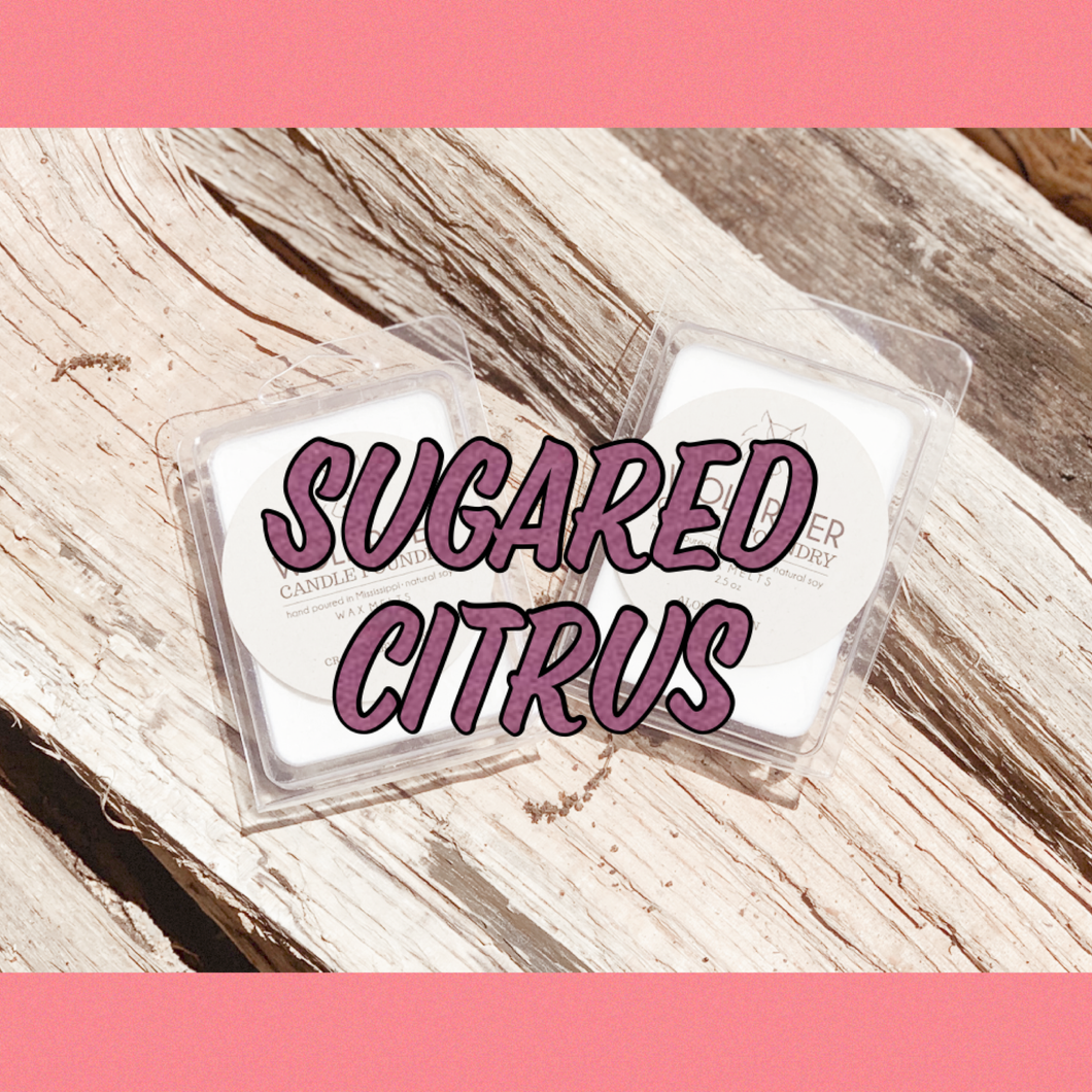 Sugared Citrus melts