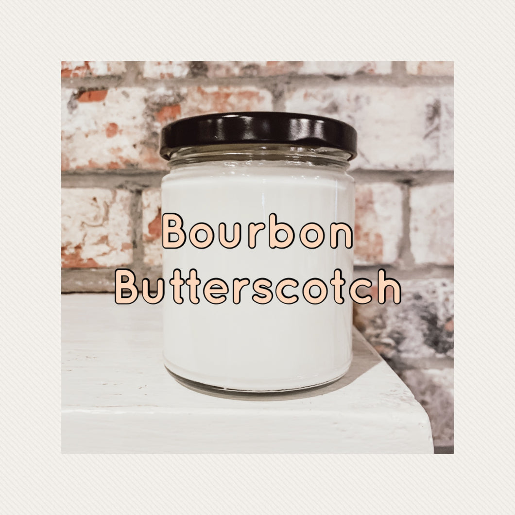 Bourbon Butterscotch candle